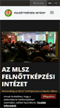 Mobile Screenshot of felnottkepzes.mlsz.hu
